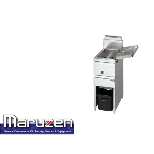 送料無料】新品□マルゼン ガスフライヤー 業務用フライヤー MGF-13K