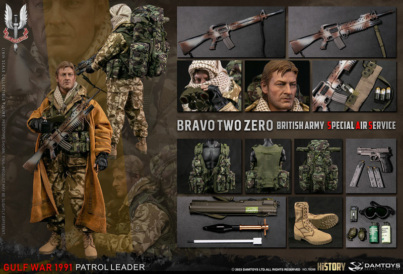 DAM】No.78098 1/6 Bravo Two Zero British Army Special Air Service