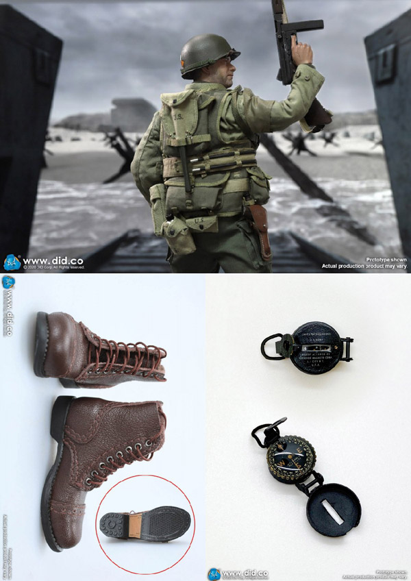 DID】A80145 WW2 US 2nd Ranger Battalion Series 3 - Captain Miller