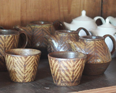 カップ・花器・他 城進 ｜ 暮らしのうつわ 花田 作家もの和食器（陶器