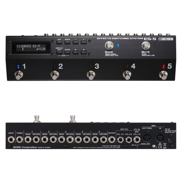 Boss ES-5 Effects Switching System | Vision Guitar