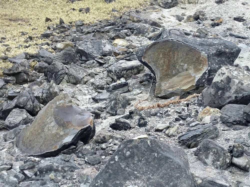 九尾の狐」伝説の「殺生石」が真っ二つ…SNSでは「狐が復活しないと