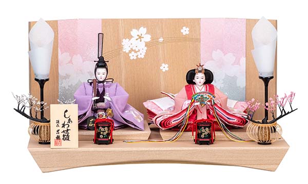桜染め雛人形｜人形の吉福