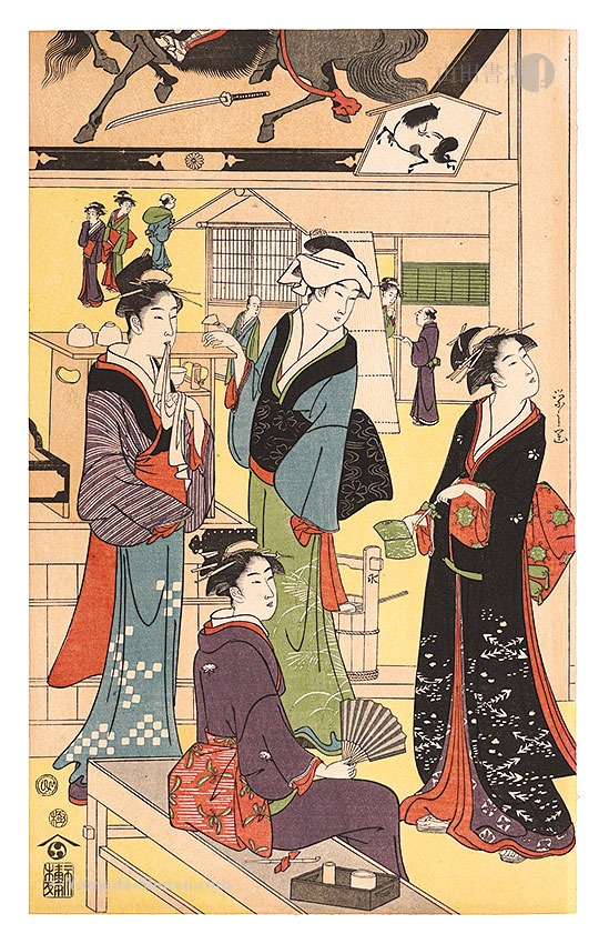 浮世絵風俗 やまと錦絵 錦絵全盛時代 中巻」橋口五葉編 鏑木清方賛助