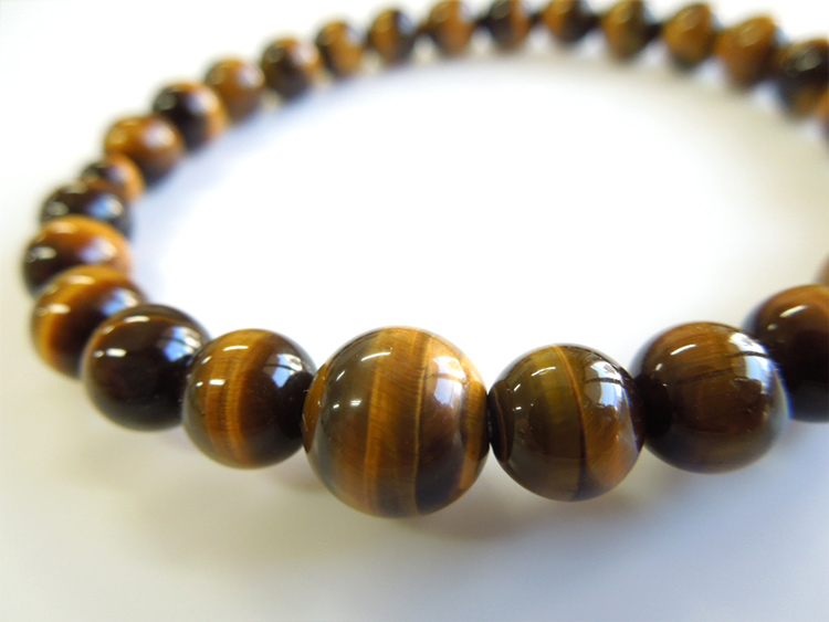 虎目石7mmブレス共仕立 お数珠の安田念珠店へ｜総本山御用達 安田念珠