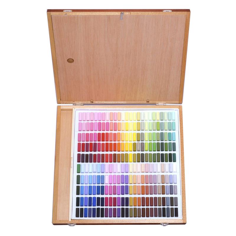 ホルベイン アーチスト ソフトパステル 250色セット (木製ケース入