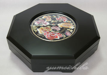 韓国八角木製九節板（クジョルパン） 食器・螺鈿・漆器 夢市場本店