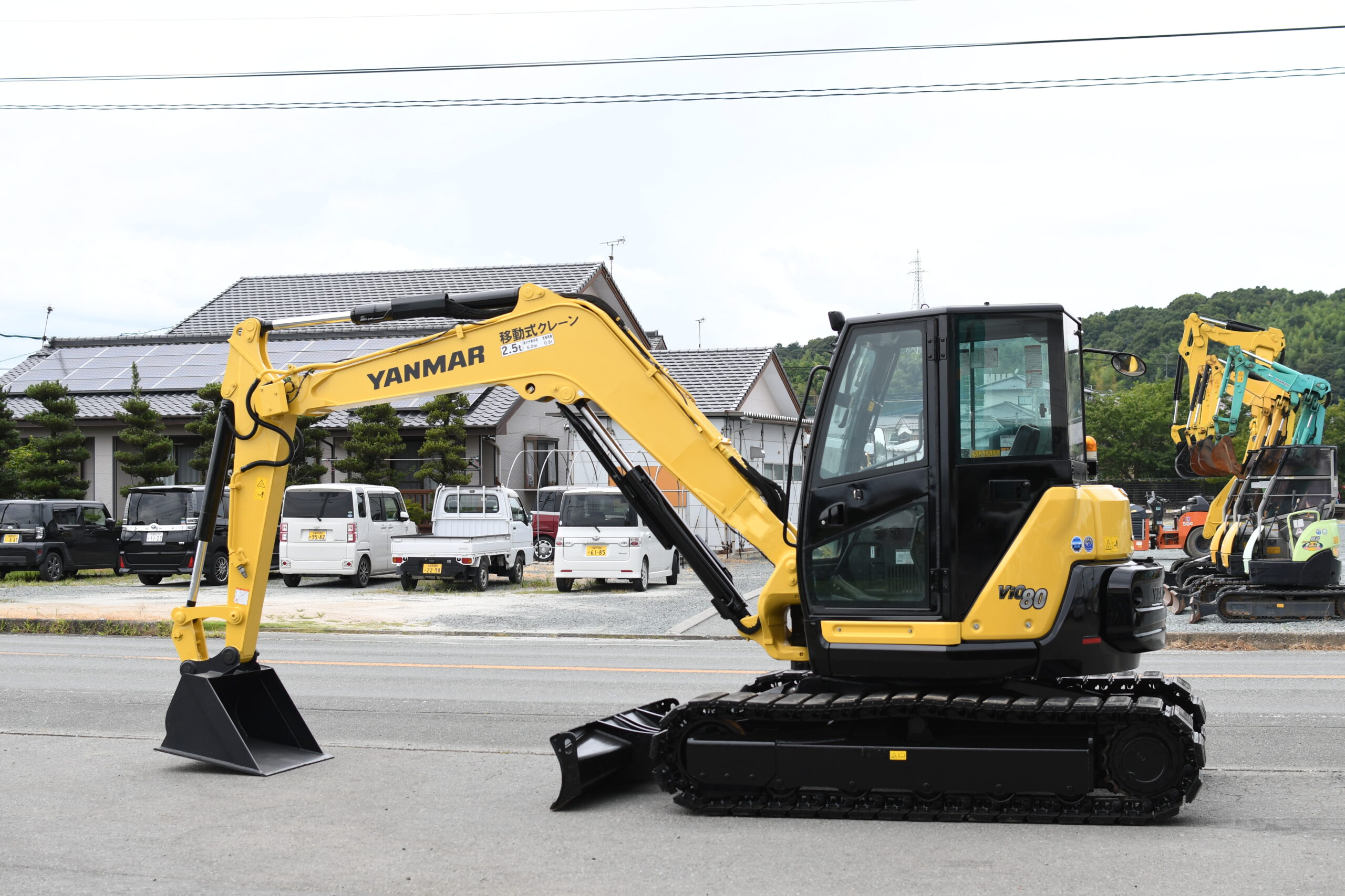 ヤンマーVIO80-1A | 八女ヤンマー建機株式会社 – ヤンマー小型建設機械
