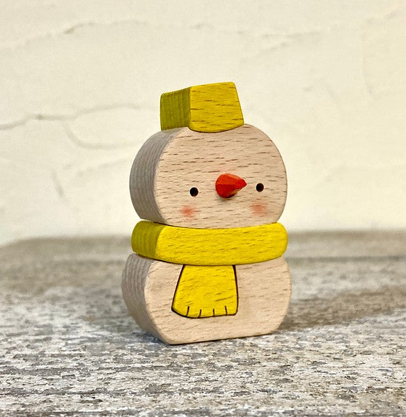 選べる7色！】夢色スノーマン – 木工房ゆうむ