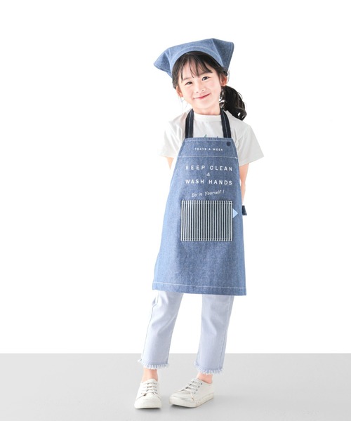 L.COPECK（エルコペック） エプロン 三角巾つきエプロン : ZOZOTOWN