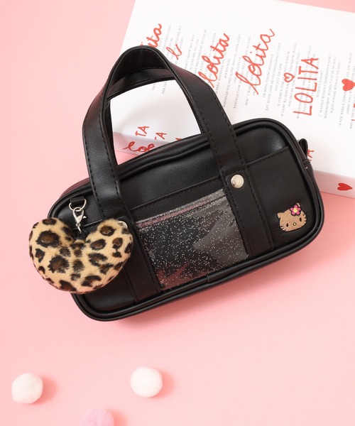 sanrio（サンリオ） ポーチ ハローキティ合皮スクバポーチ(日焼け