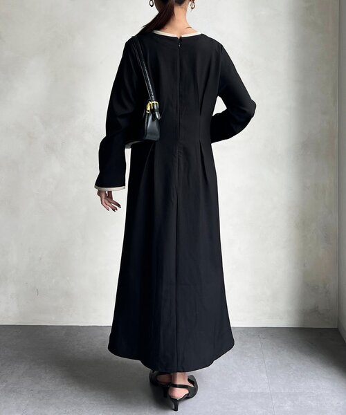 Chez toi（シェトワ） ワンピース 「セレモニー対応可」パイピング