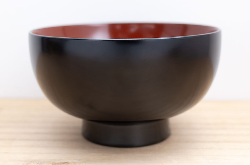 三寸八分 腰高 汁椀｜お椀｜商品｜佐藤善六漆器店［川連漆器］