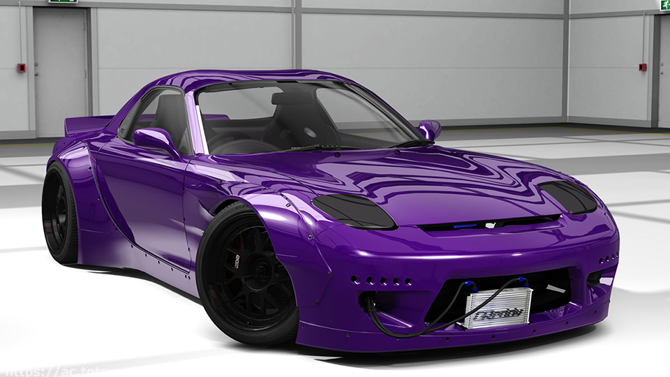 Assetto Corsa】RX-7 FD3S Rocketbunny（ロケットバニー）| Mazda RX-7