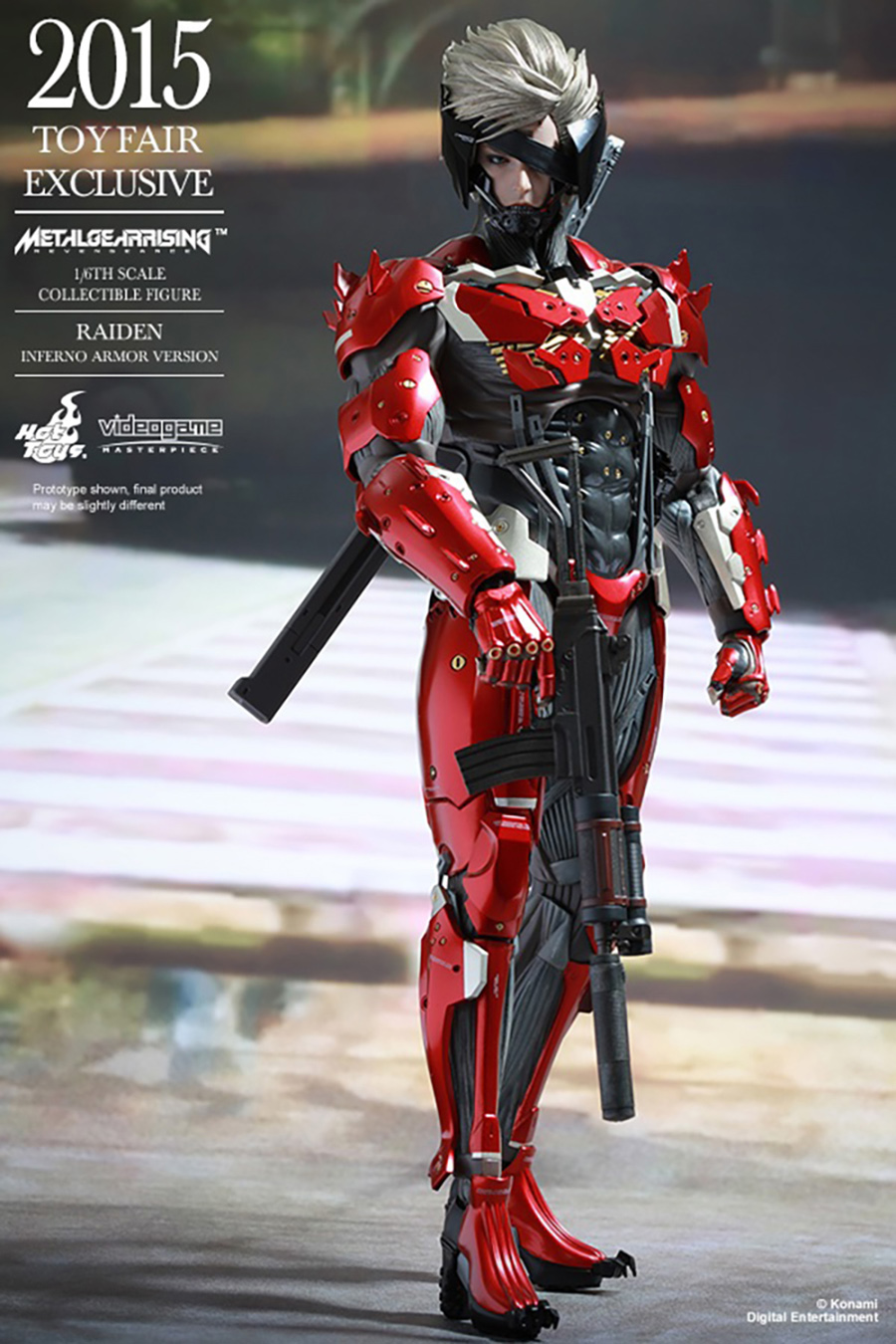 HT hottoys VGM19 Metal Gear Rising: Revengeance 1/6th scale Raiden