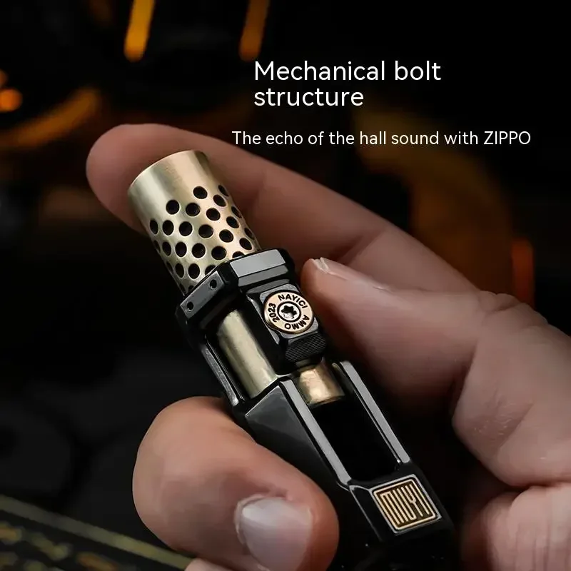 Muyi edcガンボルトプッシュエッグスライダーフィジェット、チタン合金