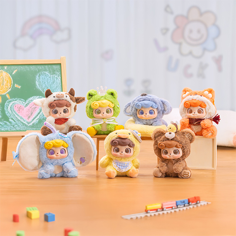 Jotoys Qbaby Animal Kindergarten Blind Box Series Plush Toy Kawaii