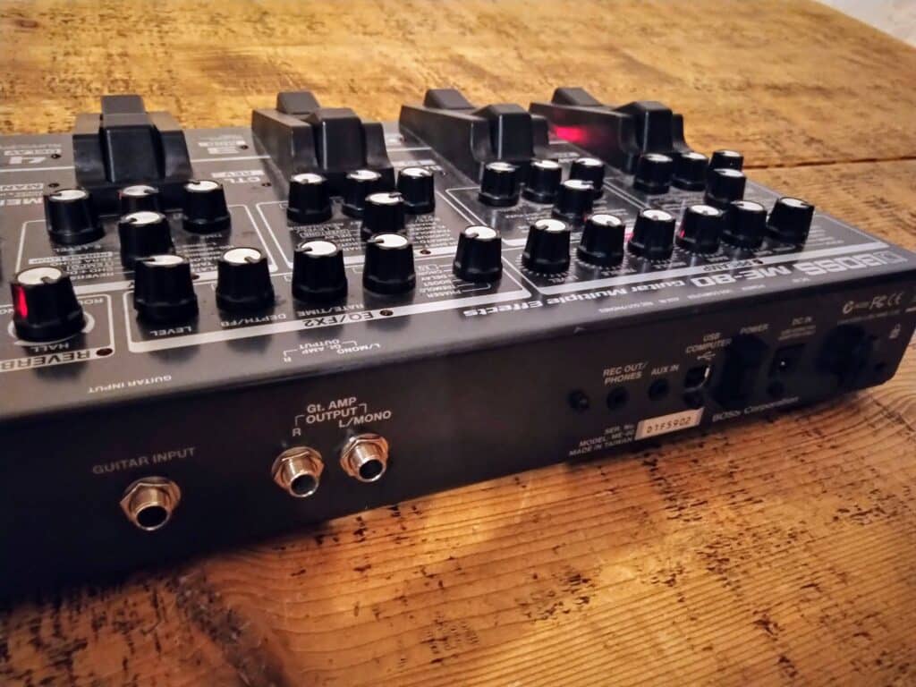 BOSS ME-80 Guitar Multiple Effects Review - The Blogging Musician