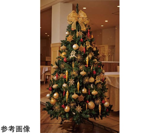 ゴージャスクリスマスツリーセット ゴールド 高さ180×幅115cm 38-18-1