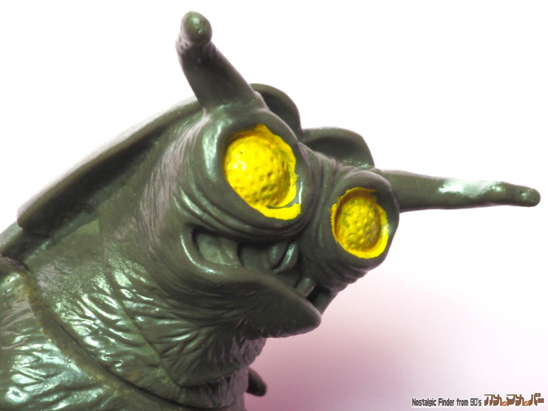 ウルトラ怪獣シリーズ バンダイ 1983年製 光熱怪獣 キーラ 茶色成型色