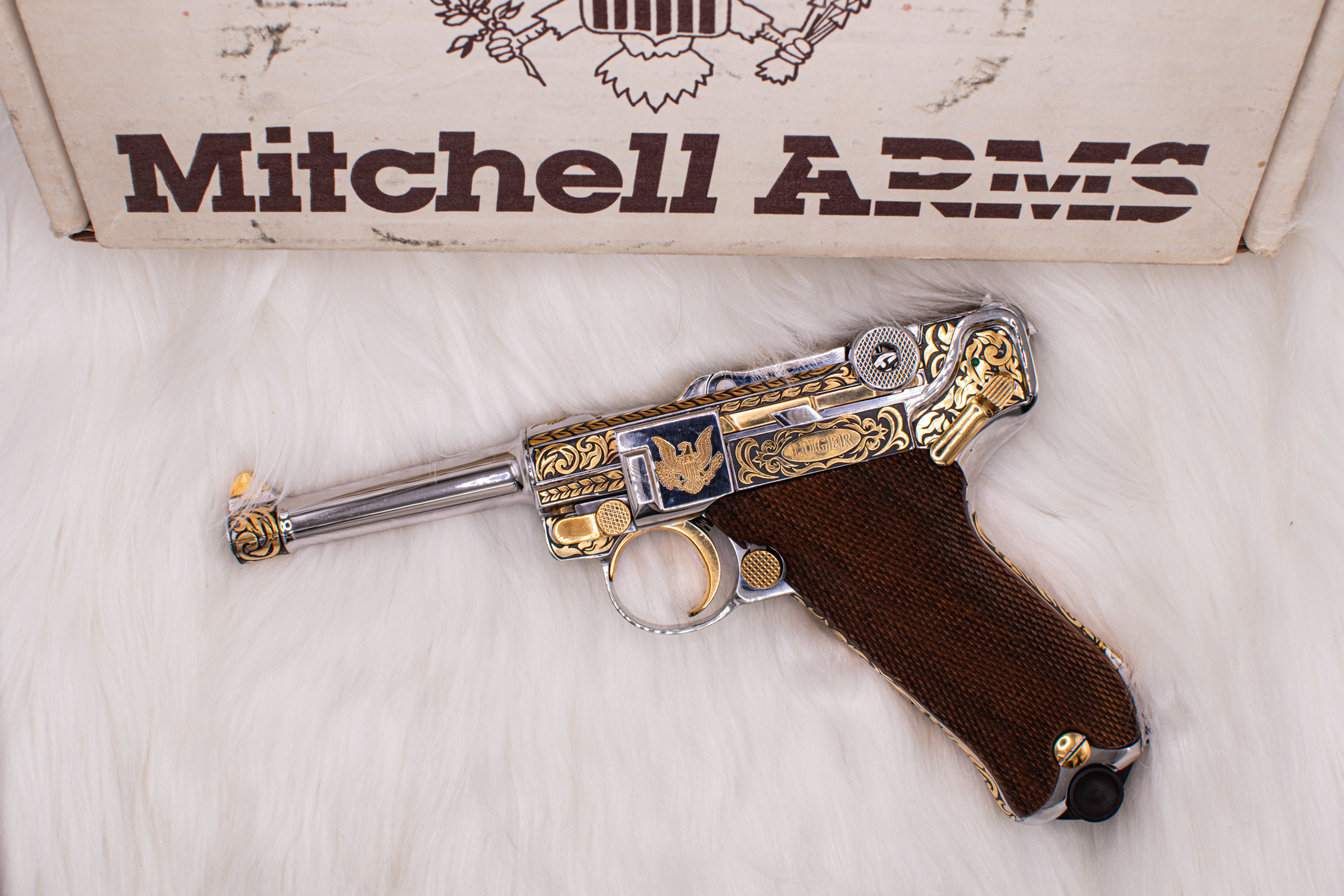 Luger P08. Mitchel Arms. 9mm. – American Golden Weapons Inc