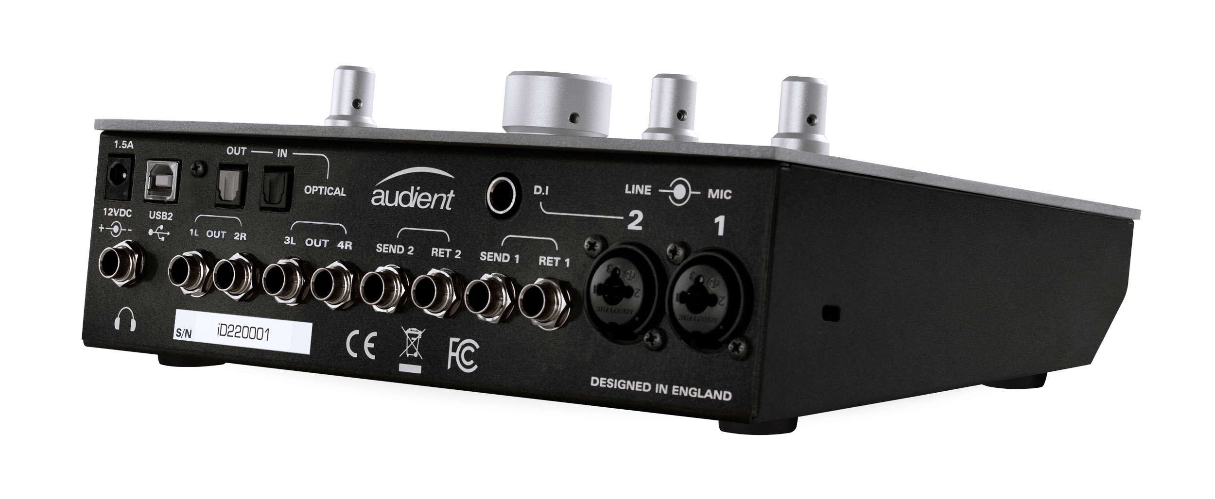 AUDIENT | iD22 | USB オーディオ・インターフェイス | 製品情報