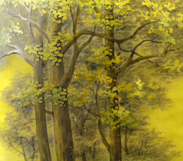 ドーム・ナンシー「夏景色 花瓶」《アンティックかとう》