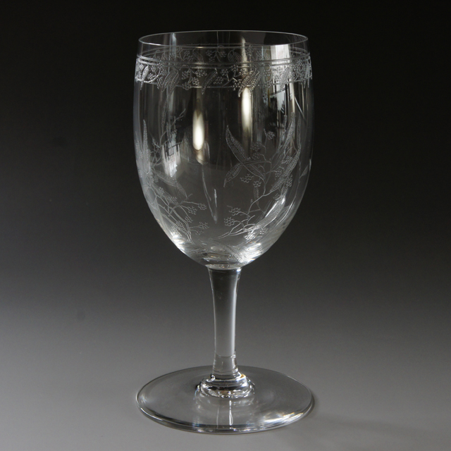 オールドバカラ「ミモザ Mimosa ウォーターグラス」《アンティックかとう》