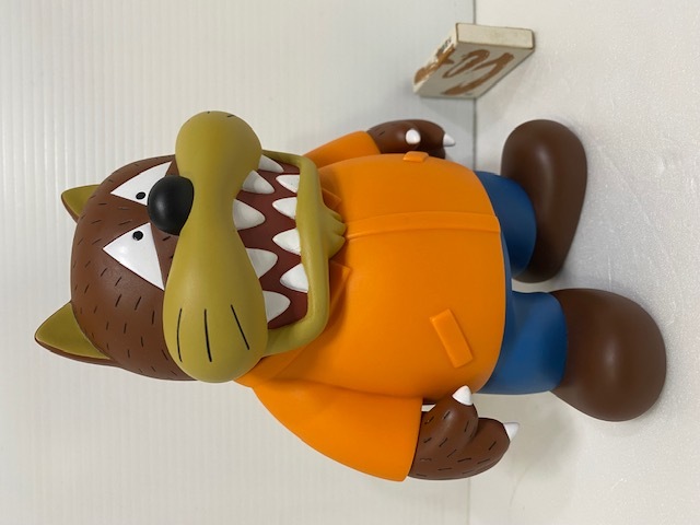 開封品☆箱付☆オオカミ男☆怪物くん☆ソフビ人形 18．5cm 箱