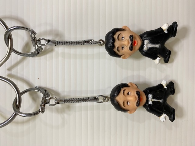 昭和レトロ☆2体セット☆ヒゲダンス☆志村けん・加藤茶☆ソフビ人形 5