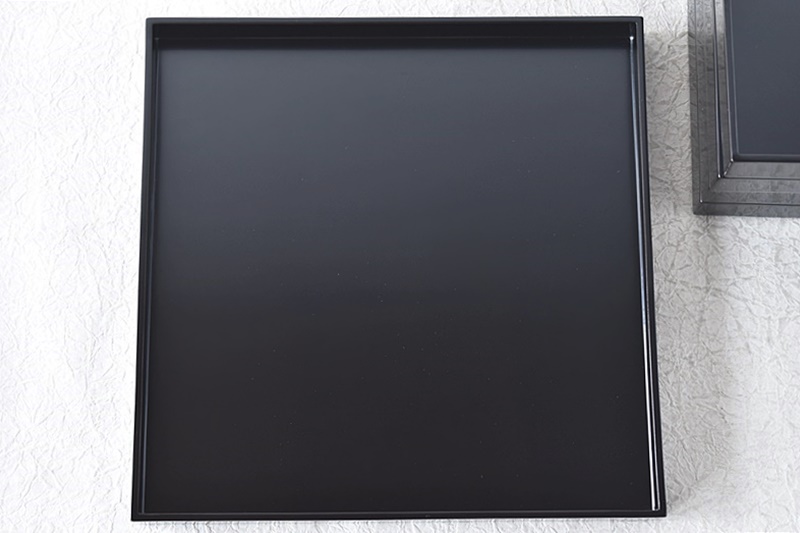 天然木製漆塗 輪島塗 真塗 折敷膳 懐石膳 5客セット 林漆器店 - 生活