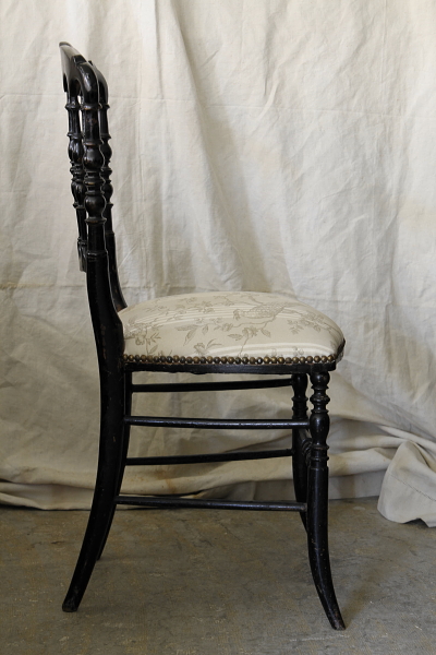 ナポレオンチェア 椅子 フランス アンティーク ナポレオン3世様式