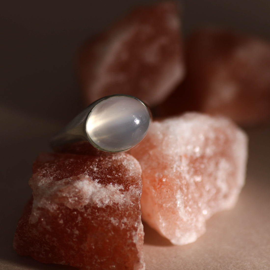 SV925 ホワイトムーンストーン リング – anybelle