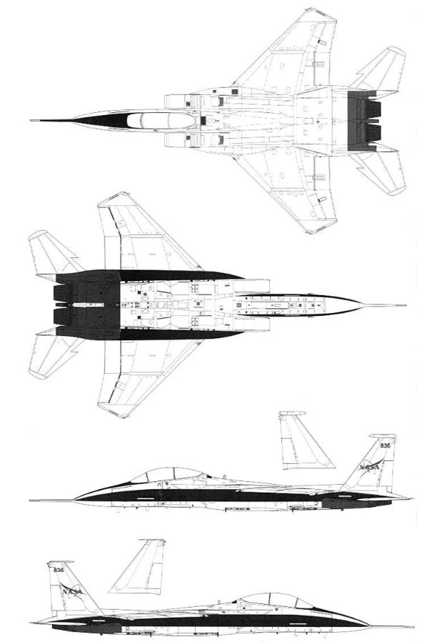 Tomytec 27567 N 1:144 Gimix AC42 NASA F-15 Quiet Spike – AnnieKits