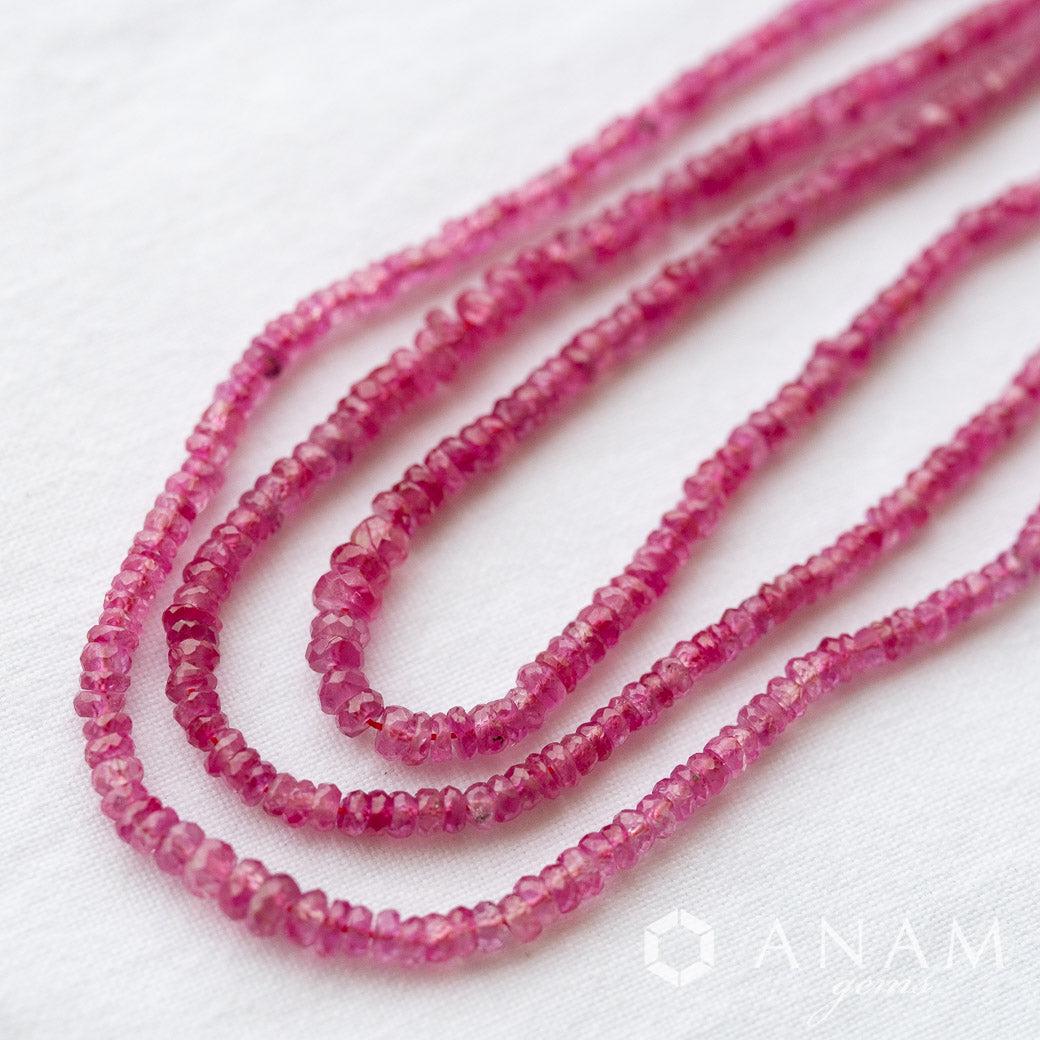 ボタンカット・ロンデル 天然石ビーズ・ハンドメイド素材 | ANAM gems