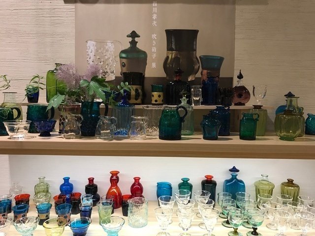 西川孝次の吹き硝子」明日から！阪急うめだ本店くらしのギャラリー