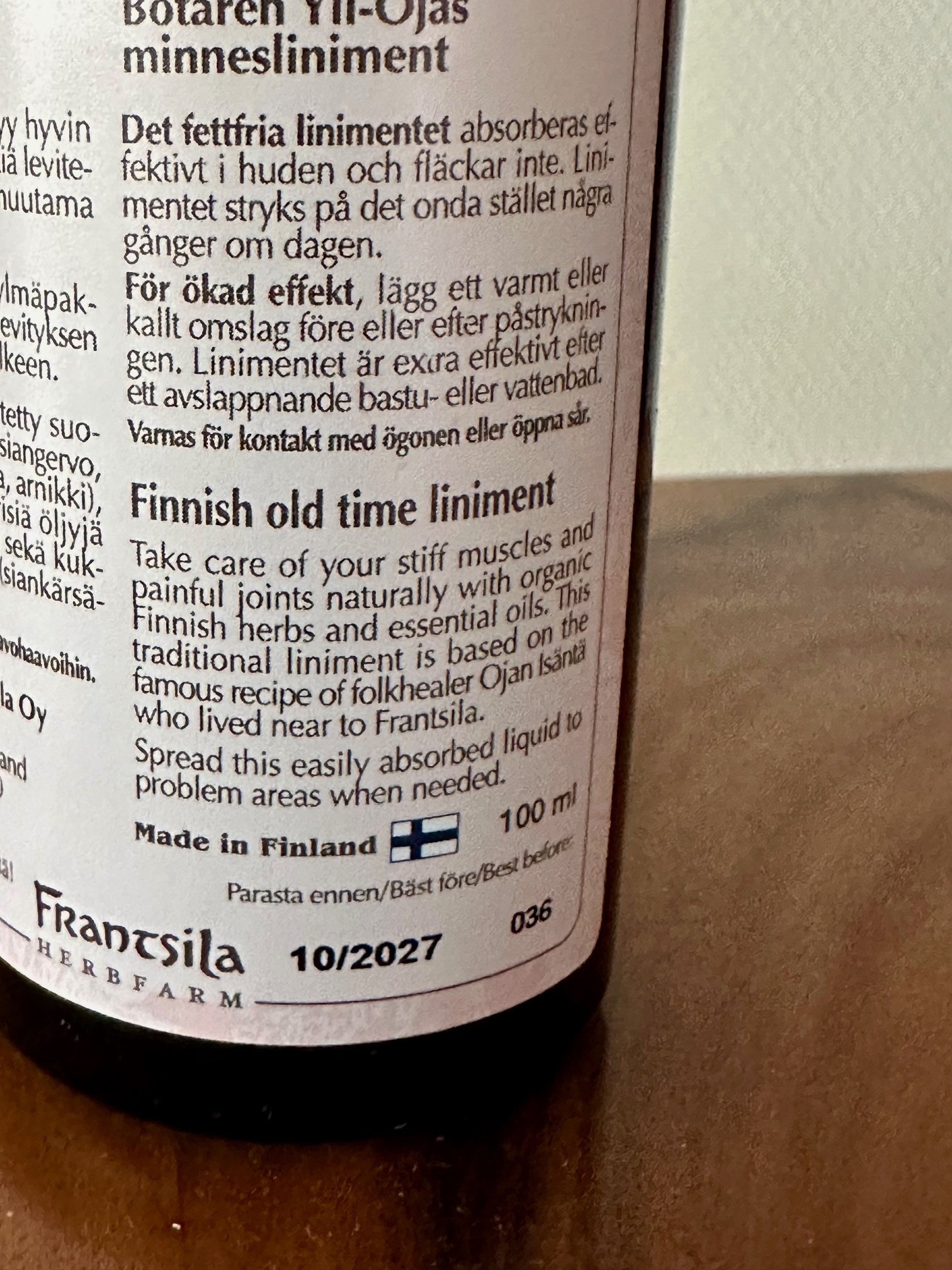 土管のおやじ」:フィンランドの国民的ボディローション｜Orangeの時間