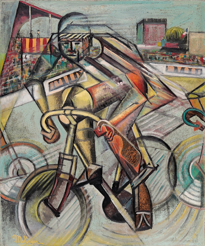 贋作】徳島県立近代美術館が26年所蔵してきた「メッツァンジェ《自転車