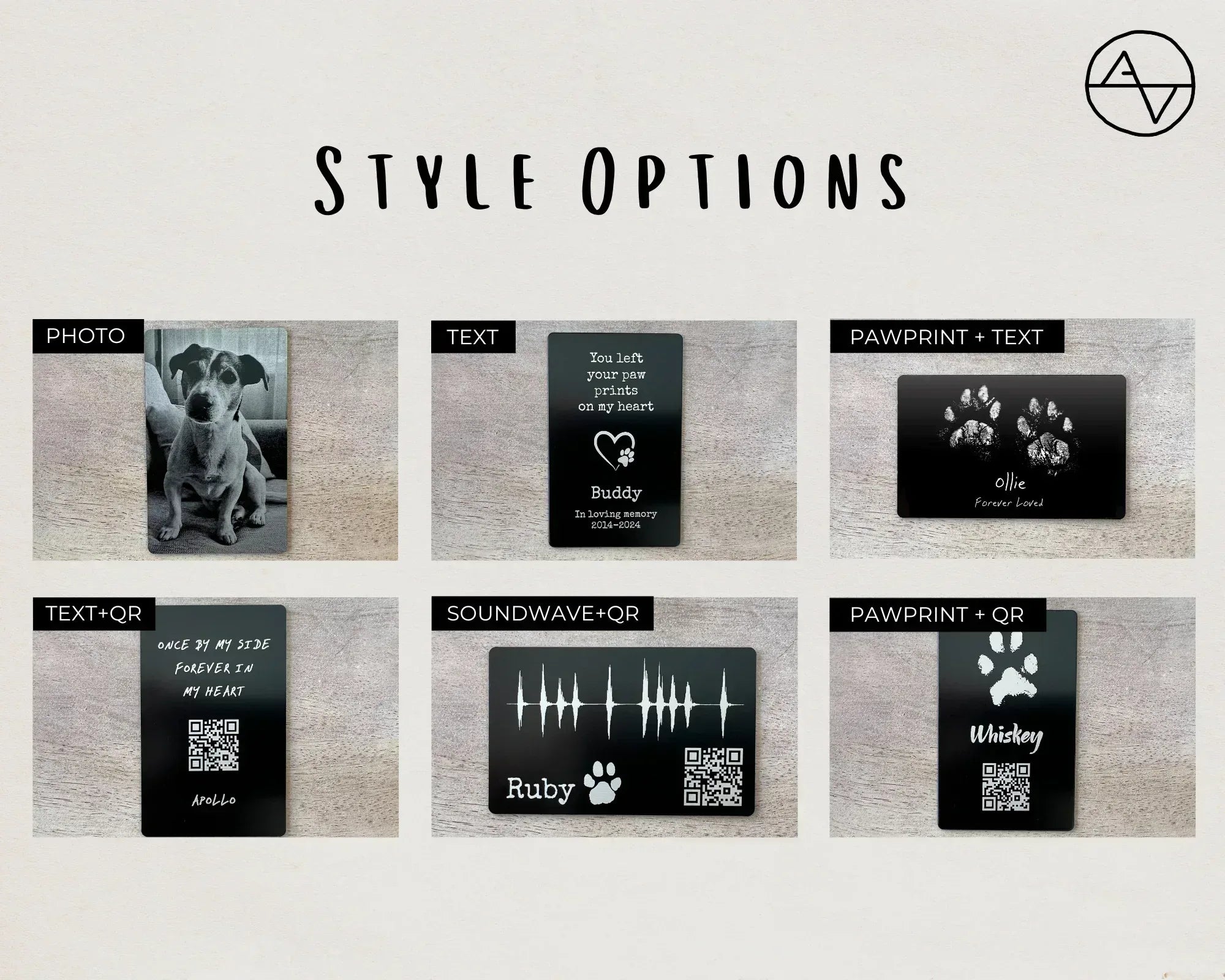 Pet Portrait Memorial Dog Loss Gift On Metal Wallet Card For HIm