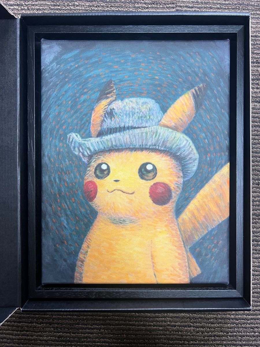 保証書付き ゴッホ ピカチュウ キャンバスアート 絵画｜Yahoo!フリマ