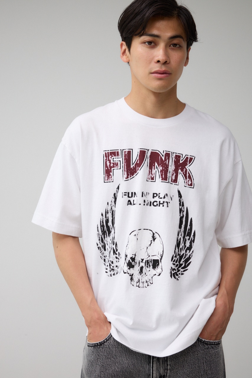 FUNKロックTシャツ｜MEN｜251HSB90-428E｜AZUL BY MOUSSY（アズール