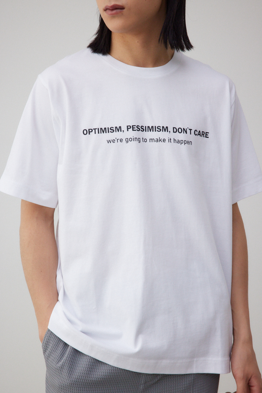 フロントロゴベーシックプリントTEE｜MEN｜251HSC90-146D｜AZUL BY