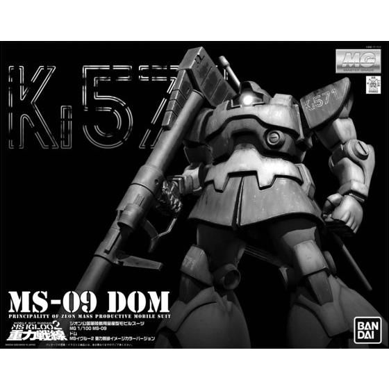 MG 1/100 MS-09 ドム（重力戦線イメージカラーVer.）│株式会社
