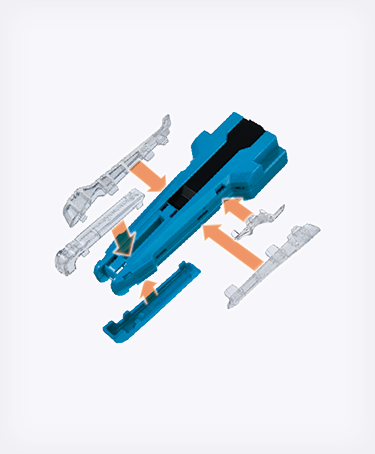 BX-42 ツール ラバーカスタムグリップ ブルーVer.｜製品情報｜BEYBLADE