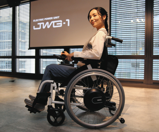 車いす用電動ユニットを10年ぶり全面改良 ヤマハ発動機、本体は販売