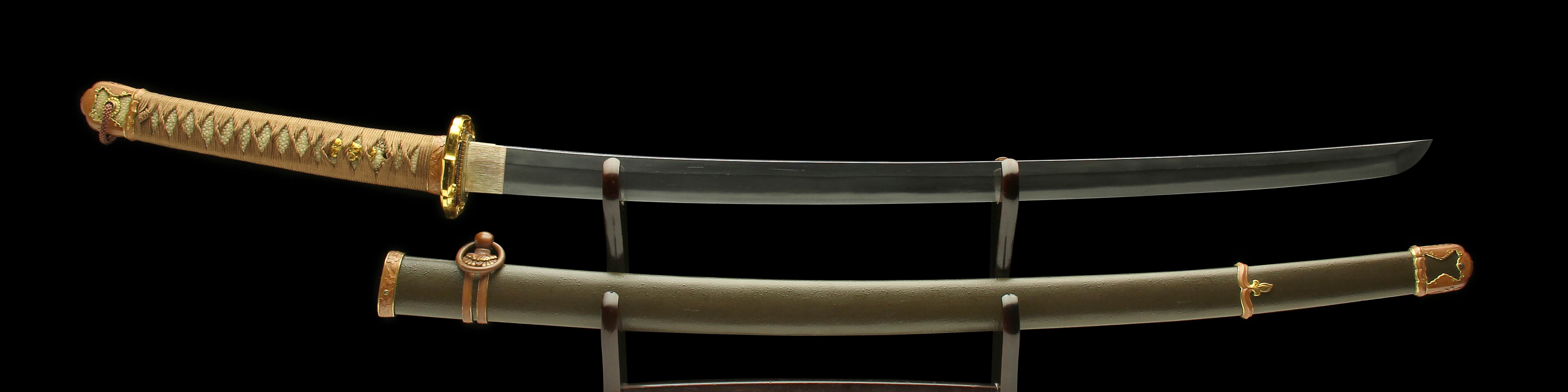 兼波銘白鞘、98式軍刀拵え入り刀 | 防長古美堂防長古美堂