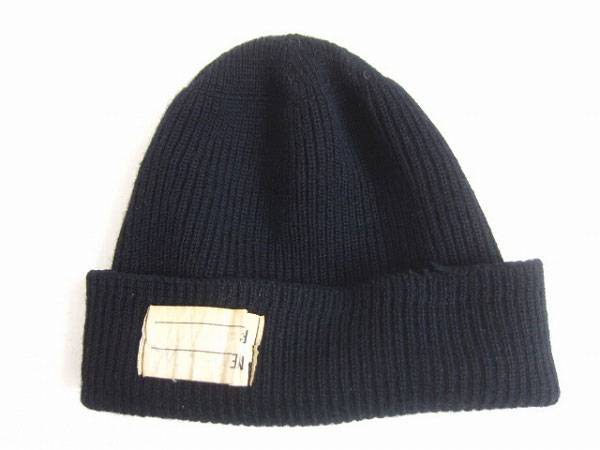 WW2/40's/米軍/ワッチキャップ/濃紺系/ウォッチキャップ/ニット