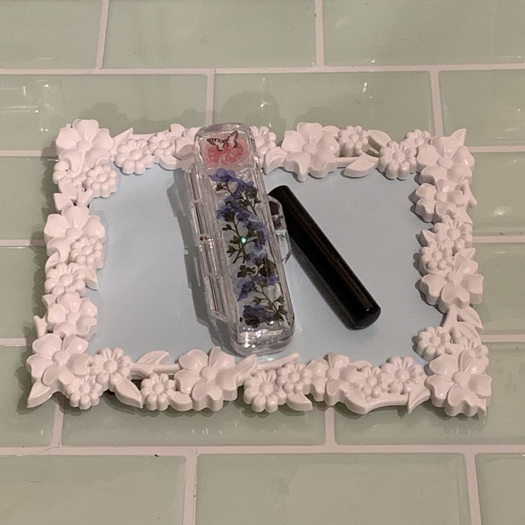 春におススメ♪押し花の印鑑ケースの作り方 | 不器用さんのハンドメイド