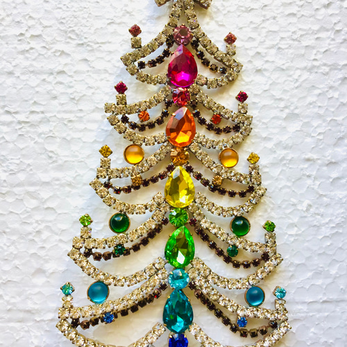 チェコガラス ビンテージ クリスマスツリー ヴィンテージ チェコ