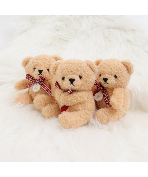 algy（アルジー）の「イニシャルチャーム クマR（キーホルダー）」 - WEAR